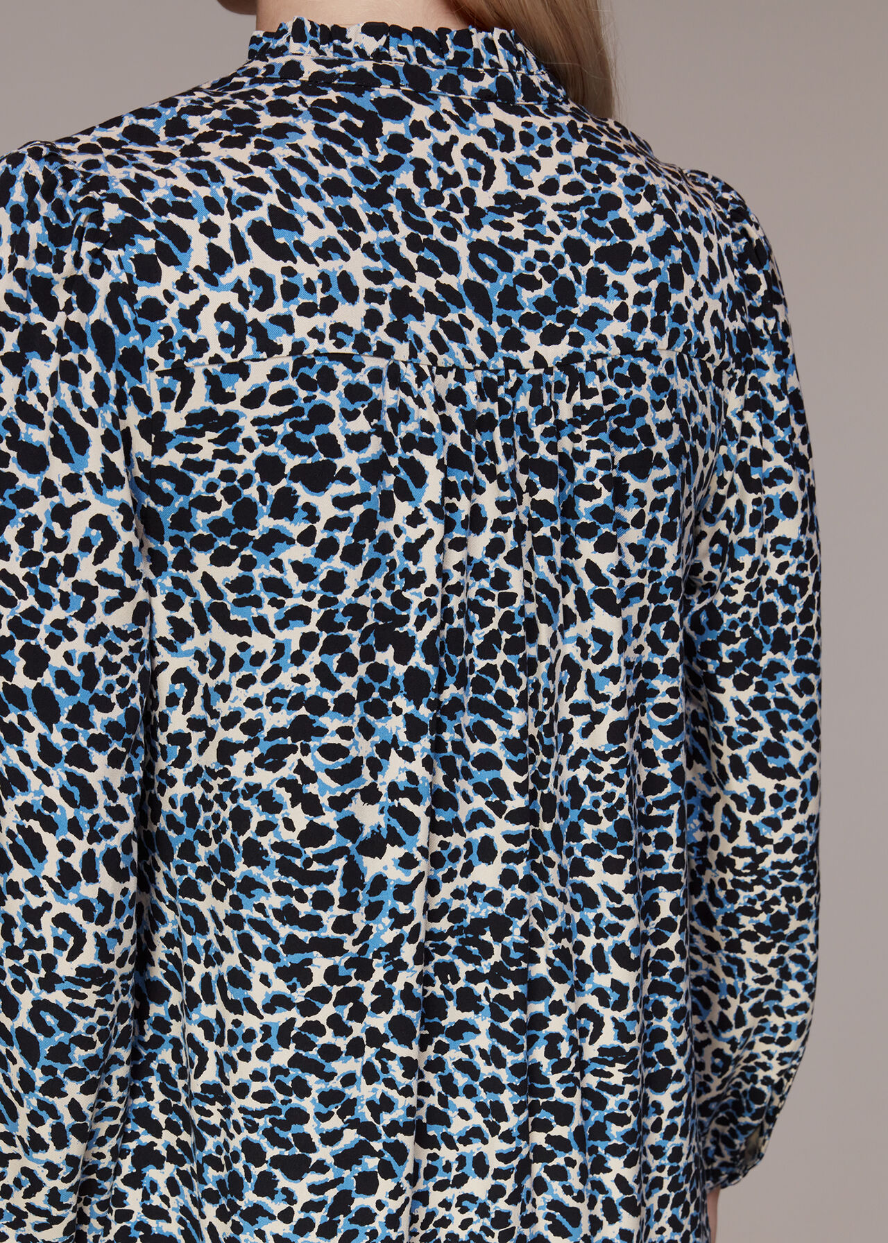 Eva Abstract Cheetah Dress